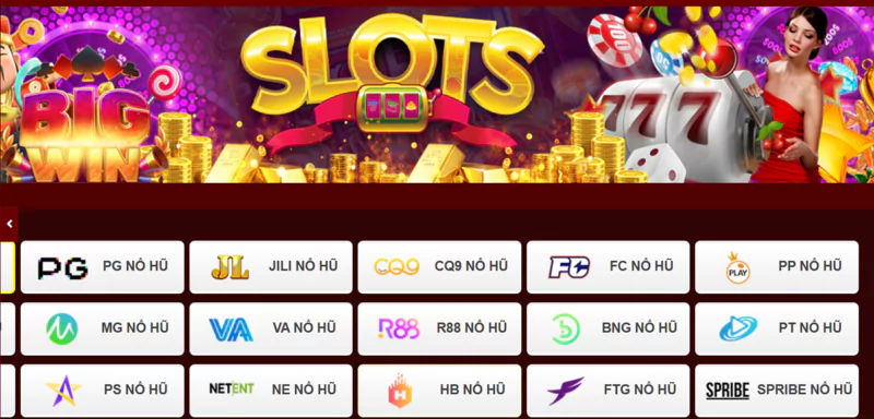 Tham gia các trò chơi Slot game cùng hàng ngàn giá trị thưởng hấp dẫn đằng sau